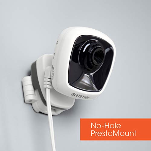 Summer LookOut Duo 5” LCD Video Baby Monitor (2 Cameras) – Digital Zoom Baby Monitor with 1,000ft Range – Features Two-Way Audio, Automatic Night Vision, Temperature Display, and No-Hole Wall Mount