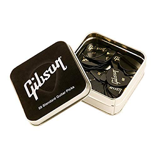 Gibson Standard Pick Tin - 50 Count, Medium