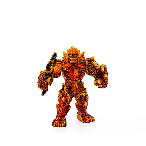 Schleich Eldrador, Eldrador Creatures, Action Figures for Boys and Girls 7-12 years old, Lava Golem with Weapon