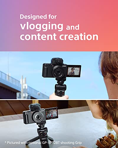 Sony ZV-1F Vlog Camera for Content Creators and Vloggers