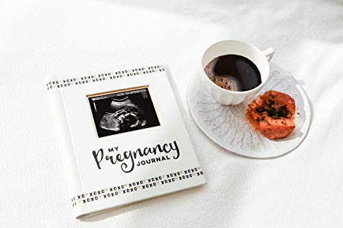 Pearhead My Pregnancy Journal, Pregnancy Keepsake Book, Milestone Recording Book, 74 Fill In Pages