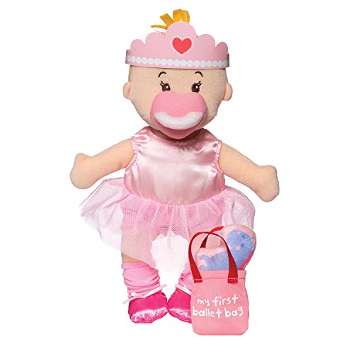 Manhattan Toy Wee Baby Stella Tiny Ballerina 12' Soft Baby Doll Set