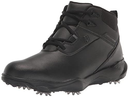 7 FootJoy Men's Stormwalker Golf Shoe, Black