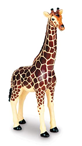 Learning Resources Jumbo Jungle Animals, Animal Toys for Kids, Safari Animals, 5 Pieces, Ages 18 months+