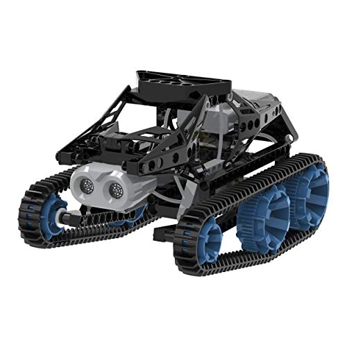 Thames and Kosmos | Robotics Smart Machines: Tracks and Treads | for Kids 8+ | STEM Kit Builds 8 Robots | Color Manual to Help with Assembly | Requires Tablet or Smartphone | Parents' Choice Silver Award