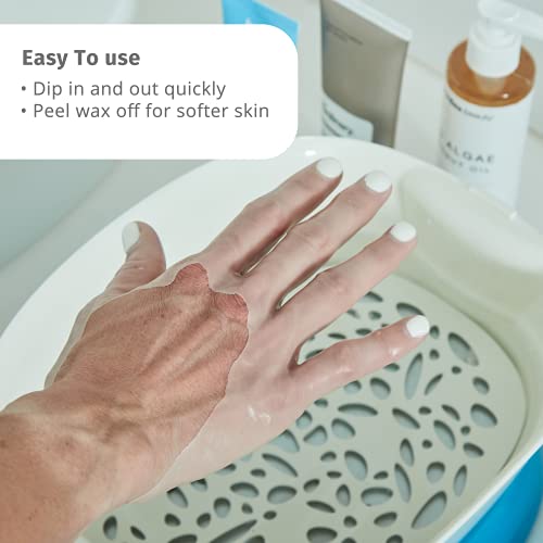 Homedics Paraffin Wax Machine for Hands. Hypoallergenic Hot Wax Hand Therapy Machine to Sooth and Moisturize Hands. Comes with Bonus 3lb’s of Wax and 20 Hand Liners
