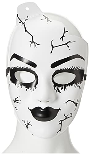 Leg Avenue Women's Doll Mask, White, One Size