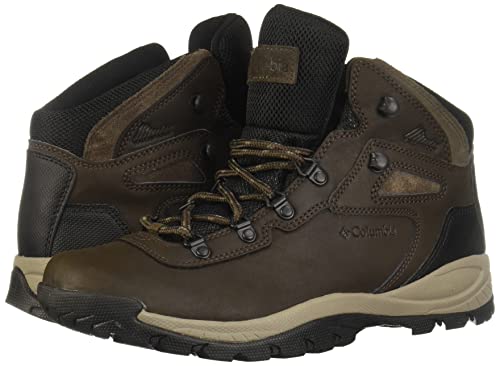 Columbia womens Newton Ridge Plus Waterproof Hiking Boot, Cordovan/Crown Jewel, 8 US