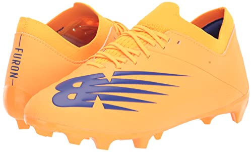New Balance Men's Furon V7 Dispatch Fg Soccer Shoe, Impulse/Vibrant Orange, 11.5