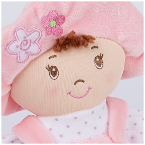 GUND Baby My First Dolly, Plush Doll for Babies and Toddlers, Pink/White, 13”