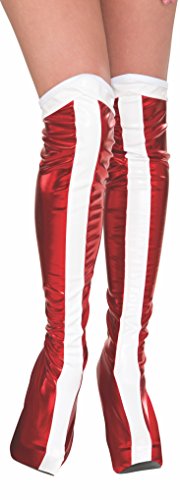 Rubie's womens Dc Superheroes and Super Villains Boot-tops Costume Accessory, Wonder Woman, One Size US
