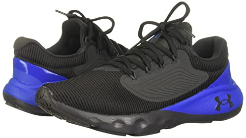 Under Armour Men's Charged Vantage 2 Sneaker, (100) Jet Gray/Versa Blue/Jet Gray, 9.5
