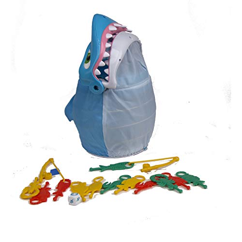 Shark Bite -- Roll the Die and Fish for Colorful Sea Creatures Before the Shark Bites Game! by Pressman Blue Sky, 5'