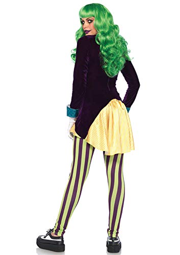 Leg Avenue Women's Evil Trickster Villain Costume, Multi, X-Small