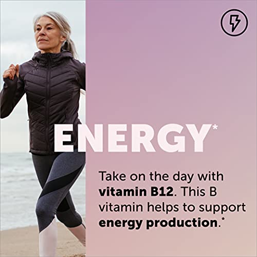 SmartyPants Multivitamin for Women 50+: Omega-3 DHA, Zinc for Immunity, Vitamins D3, C, B6, Biotin, Folate, Vitamin B12, Vitamin A for Eyes, One Per Day, 30 Capsules, 30 Day Supply