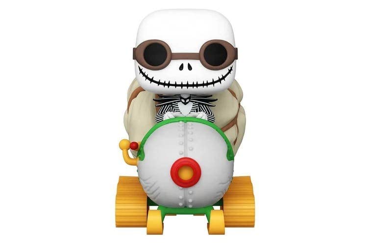 Funko POP Ride Super Deluxe: Nightmare Before Christmas - Jack and Snowmobile, Multicolor (49146)