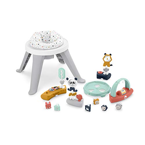 Fisher-Price Baby to Toddler Toy 3-in-1 Spin and Sort Activity Center and Play Table with 10+ Activities, Happy Dots