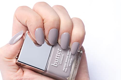 butter LONDON Patent Shine 10X Nail Lacquer, Gel-Like Finish, Chip-Resistant Formula, 10-Free Formula, Cruelty-Free, Polymer Technology, Ta-Ta