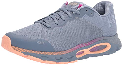 Under Armour Women's HOVR Infinite 3, Washed Blue (400)/Playful Peach, 5.5 M US