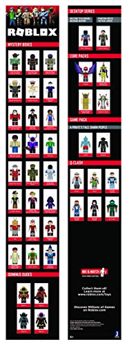 Roblox Action Collection - Dominus Dudes Four Figure Pack [Includes Exclusive Virtual Item]