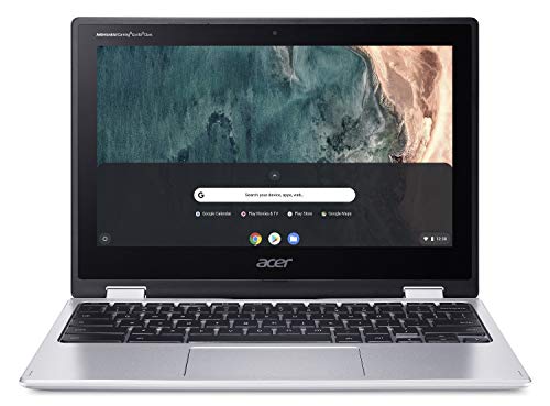 Acer Chromebook Spin 311 Convertible Laptop | Intel Celeron N4000 | 11.6' HD Touch Corning Gorilla Glass Display | 4GB LPDDR4 | 64GB eMMC | Intel 802.11ac Gigabit WiFi 5 | Chrome OS | CP311-2H-C7QD
