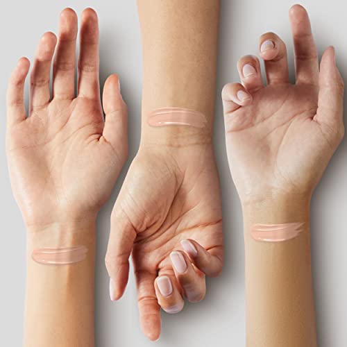 Maybelline Fit Me Dewy + Smooth SPF 18 Liquid Foundation Makeup, Buff Beige, 1 Count