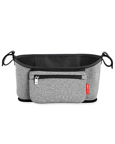 Skip Hop Universal Stroller Organizer, Grab and Go, Heather Grey