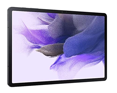 SAMSUNG Galaxy Tab S7 FE 2021 Android Tablet 12.4” Screen LTE/WiFi (US Cellular) 64GB S Pen Included Long-Lasting Battery Powerful Performance, Mystic Black - SM-T738UZKAUSC