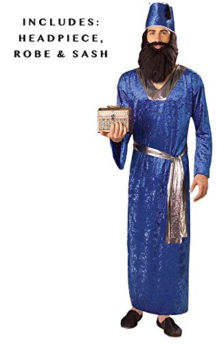 Forum Novelties mens teen boys Biblical Times Wise Man Adult Sized Costumes, Blue, One Size US