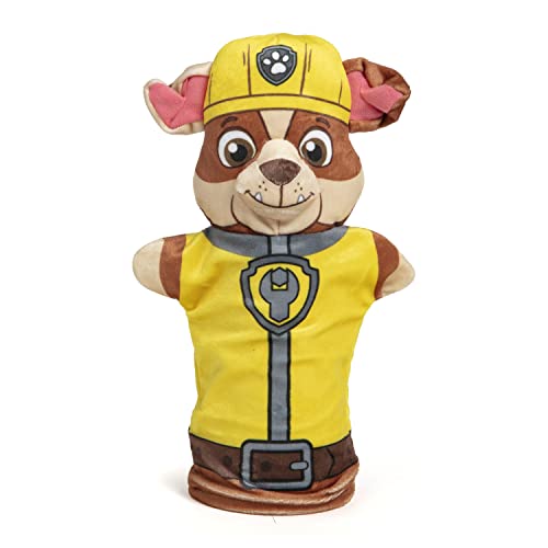 Melissa and Doug PAW Patrol Hand Puppets (4 Puppets, 4 Cards) - PAW Patrol Puppets Pretend Play for Kids
