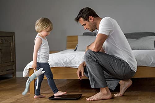 Withings Body - Digital Wi-Fi Smart Scale with Automatic Smartphone App Sync, BMI, Multi-User Friendly, with Pregnancy Tracker and Baby Mode