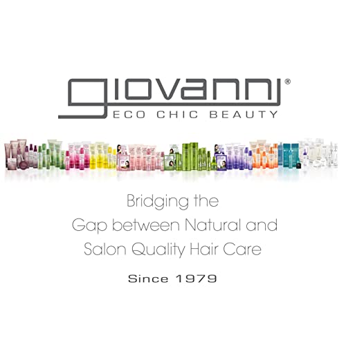 GIOVANNI 2chic Ultra-Sleek Hair Super Body Potion, 1.8 oz. - Brazilian Phyto-Keratin and Moroccan Argan Oil, Smoothing and Nourishing Formula