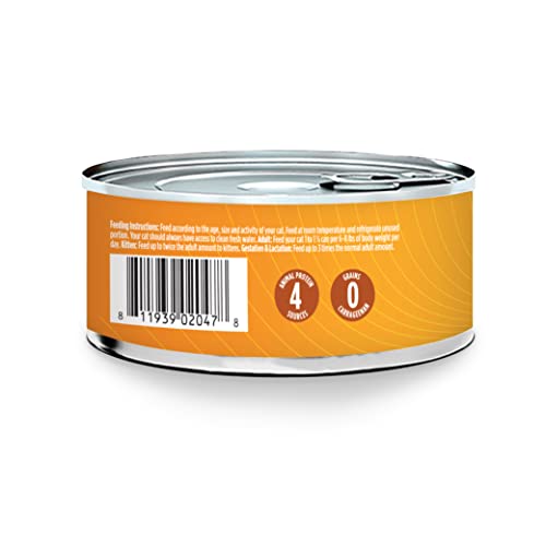 Nulo Freestyle Cat and Kitten Wet Pate Canned Cat Food, Premium All Natural Grain-Free, with 5 High Animal-Based Proteins and Vitamins to Support a Healthy Immune System and Lifestyle