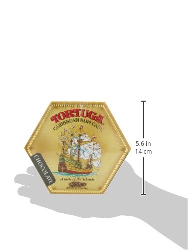 TORTUGA Caribbean Chocolate Rum Cake - 16 oz Rum Cake - The Perfect Premium Gourmet Gift for Gift Baskets, Parties, Holidays, and Birthdays - Great Cakes for Delivery