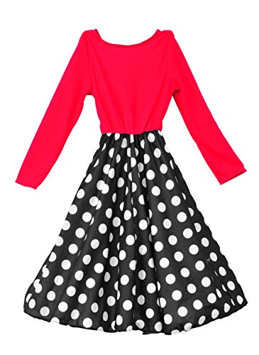 Rubie's womens Fabulous 50's Polka Dot Sock Hop Girl Adult Sized Costumes, As Shown, Standard US