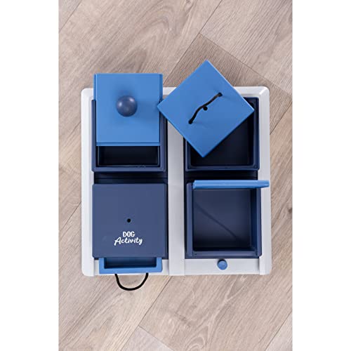 TRIXIE Dog Activity Poker Box 1 Dog Puzzle Toy | Dog Treat Puzzle | Interactive Play | Enrichment Toys | Slow Feeder