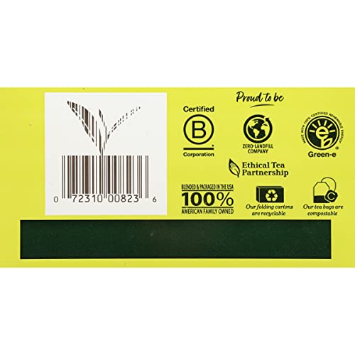 Bigelow Earl Grey Green Tea, Caffeinated, 20 Count (Pack of 6, 120 Total Tea Bags