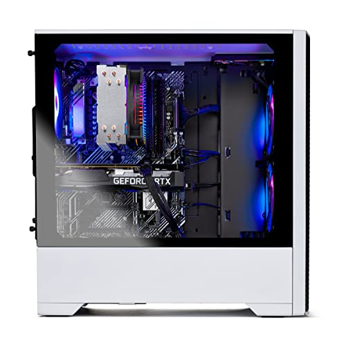 Skytech Blaze 3.0 Gaming PC Desktop – Intel Core i5 12400F 2.5 GHz, RTX 3060, 500GB SSD, 16G DDR4 3200, 600W Gold PSU, AC Wi-Fi, Windows 10 Home 64-bit