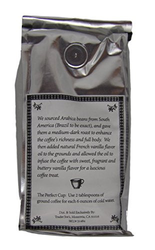 Trader Joe's French Vanilla Coffee (Pack of 2)