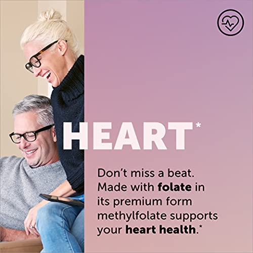 SmartyPants Multivitamin for Women 50+: Omega-3 DHA, Zinc for Immunity, Vitamins D3, C, B6, Biotin, Folate, Vitamin B12, Vitamin A for Eyes, One Per Day, 30 Capsules, 30 Day Supply