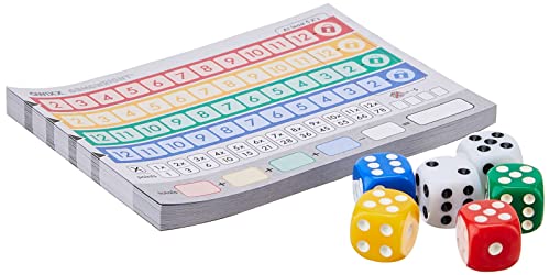Gamewright Qwixx - A Fast Family Dice Game Multi-colored, 5'