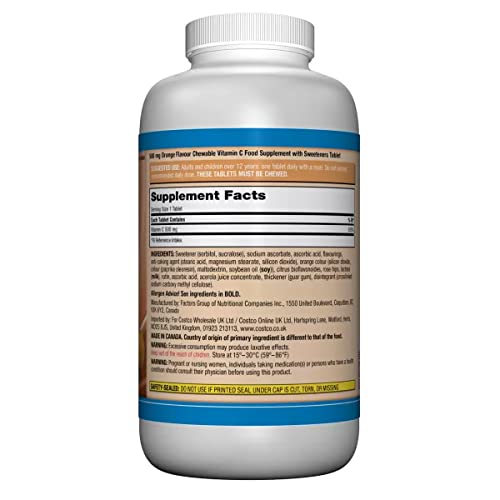 Kirkland Vitamin C 500Mg 500Tablets