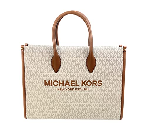 Michael Kors Mirella Medium Tote Bag (Vanilla)