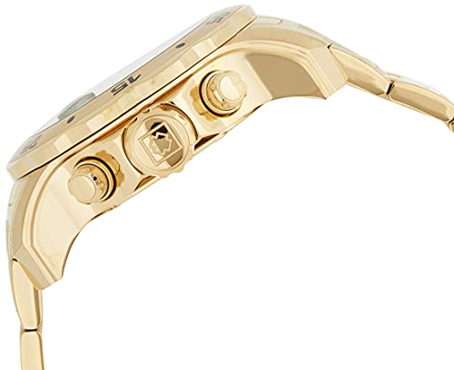 Invicta Men's Pro Diver Quartz Watch with Gold Tone Stainless Steel Band, Gold (Model: 0074)