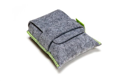 8 Piece Tegu Pocket Pouch Magnetic Wooden Block Set, Natural