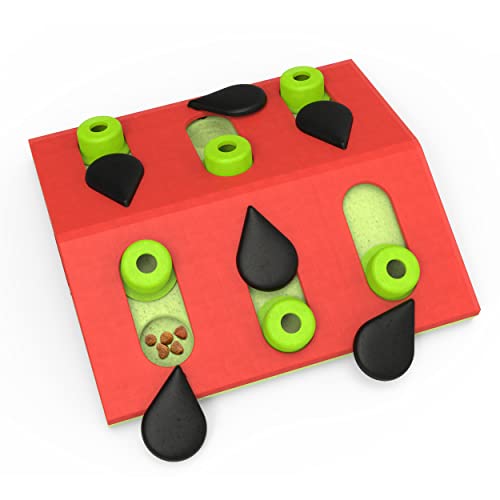 Petstages Nina Ottosson Melon Madness Puzzle and Play - Interactive Cat Treat Puzzle