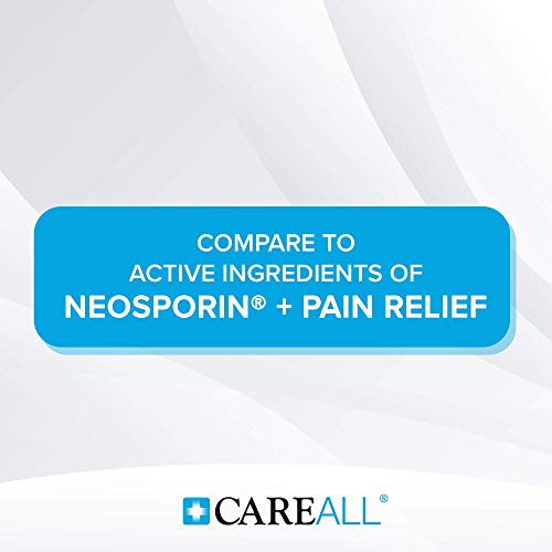 CareAll (2 Pack) 1oz Triple Antibiotic Ointment + Pain Relief, Dual Action Maximum Strength First Aid Ointment Sooths and Heals Painful Minor Scratches and Wounds and Prevents Infection