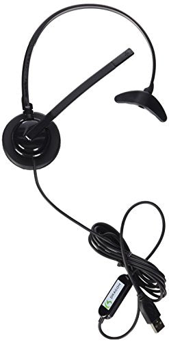 Nuance Dragon USB Headset, Dictate Documents and Control your PC – all by Voice, [PC Disc]