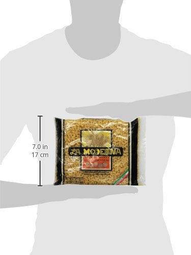 La Moderna Elbow Pasta, Noodles, Durum Wheat, Protein, Fiber, Vitamins, 16 Oz, Pack of 20