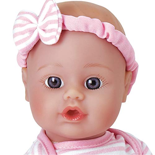 Adora Soft Baby Doll Girl, 11 inch Sweet Baby Girl, Machine Washable (Amazon Exclusive) 1+